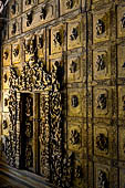 Myanmar - Mandalay, Shwenandaw Kyaung (the Golden Palace) a wonderful example of the Burmese unique teak architecture and wood-carving art. 